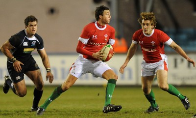 12.02.10 - Wales Under 20 v Scotland Under 20 - Under 20 Six Nations - Matthew Jarvis of Wales. 