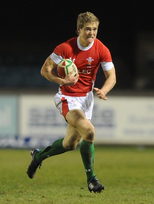 12.02.10 - Wales Under 20 v Scotland Under 20 - Under 20 Six Nations - Owen Williams of Wales. 