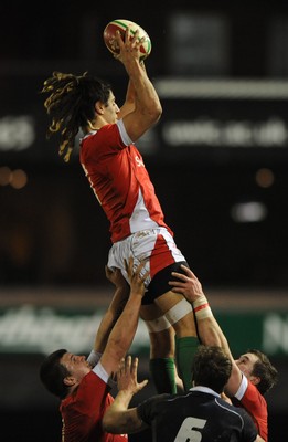12.02.10 - Wales Under 20 v Scotland Under 20 - Under 20 Six Nations - Josh Navidi of Wales. 