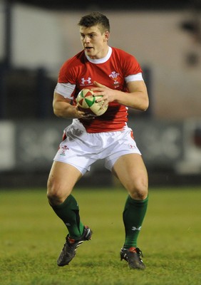 12.02.10 - Wales Under 20 v Scotland Under 20 - Under 20 Six Nations - Scott Williams of Wales. 