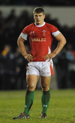 12.02.10 - Wales Under 20 v Scotland Under 20 - Under 20 Six Nations - Scott Williams of Wales. 