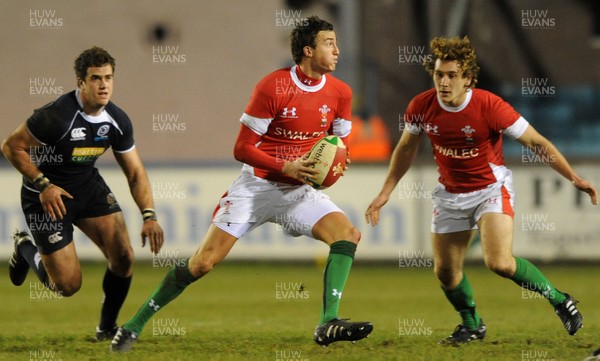 12.02.10 - Wales Under 20 v Scotland Under 20 - Under 20 Six Nations - Matthew Jarvis of Wales. 