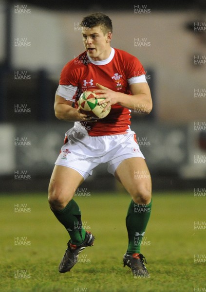 12.02.10 - Wales Under 20 v Scotland Under 20 - Under 20 Six Nations - Scott Williams of Wales. 