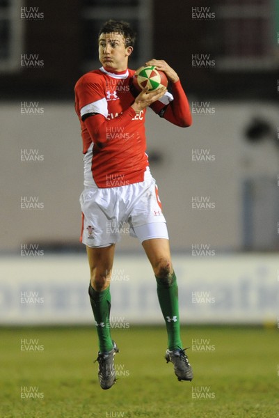 12.02.10 - Wales Under 20 v Scotland Under 20 - Under 20 Six Nations - Matthew Jarvis of Wales. 