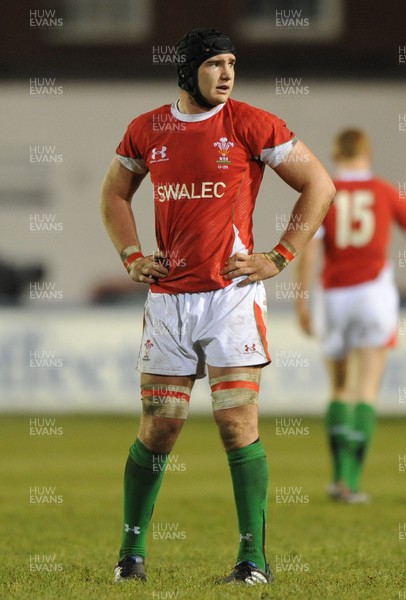 12.02.10 - Wales Under 20 v Scotland Under 20 - Under 20 Six Nations - James Thomas of Wales. 