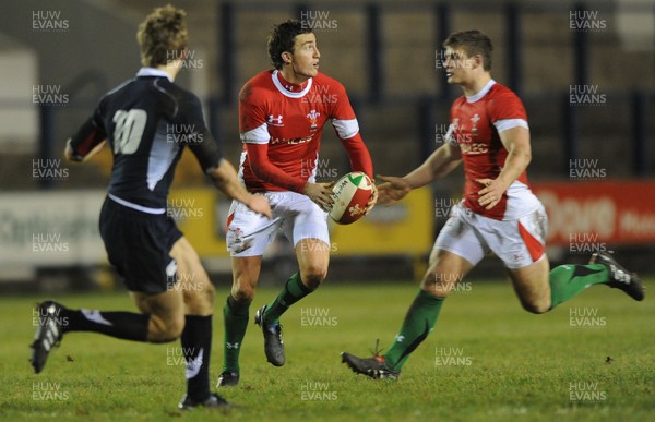 12.02.10 - Wales Under 20 v Scotland Under 20 - Under 20 Six Nations - Matthew Jarvis of Wales. 