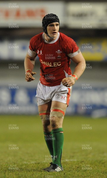 12.02.10 - Wales Under 20 v Scotland Under 20 - Under 20 Six Nations - James Thomas of Wales. 
