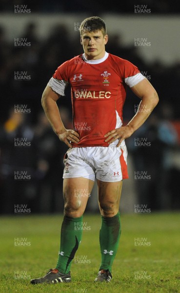 12.02.10 - Wales Under 20 v Scotland Under 20 - Under 20 Six Nations - Scott Williams of Wales. 