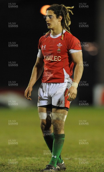 12.02.10 - Wales Under 20 v Scotland Under 20 - Under 20 Six Nations - Josh Navidi of Wales. 