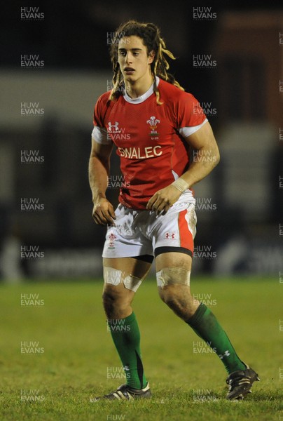 12.02.10 - Wales Under 20 v Scotland Under 20 - Under 20 Six Nations - Josh Navidi of Wales. 