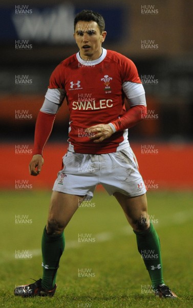 12.02.10 - Wales Under 20 v Scotland Under 20 - Under 20 Six Nations - Kristian Phillips of Wales. 