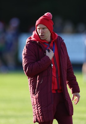 121225 - Wales U20 v Scotland U20, International Friendly - Wales U20 head coach Richard Whiffin