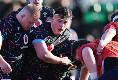 121225 - Wales U20 v Scotland U20, International Friendly - Tom Howe of Wales