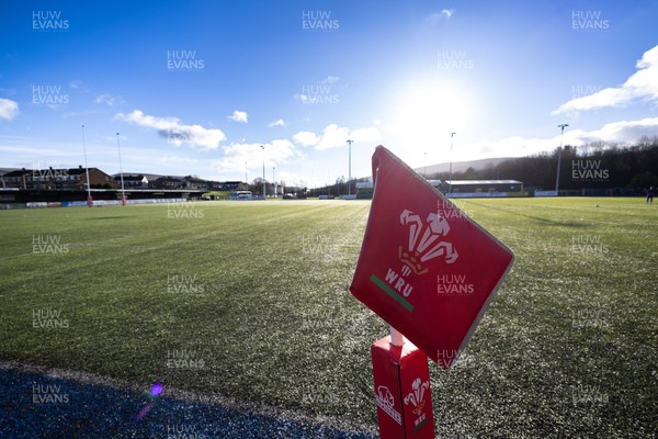 121225 - Wales U20 v Scotland U20 - Sunshine at The Wern, Merthyr ahead of the match