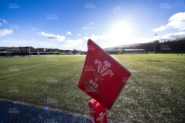 121225 - Wales U20 v Scotland U20 - Sunshine at The Wern, Merthyr ahead of the match