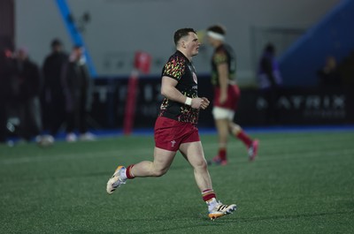 200226 - Wales U20 v Scotland U20, 2026 U20 Six Nations - Wales warm up ahead of the match