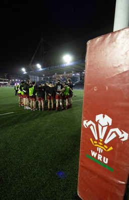 200226 - Wales U20 v Scotland U20, 2026 U20 Six Nations - Wales warm up ahead of the match