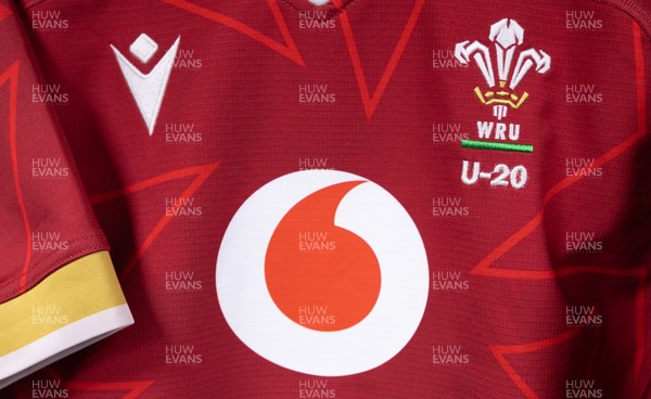 200226 - Wales U20 v Scotland U20, 2026 U20 Six Nations - Match jerseys hang in the Wales changing room