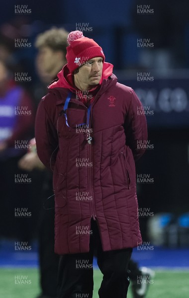 200226 - Wales U20 v Scotland U20, 2026 U20 Six Nations - Wales warm up ahead of the match