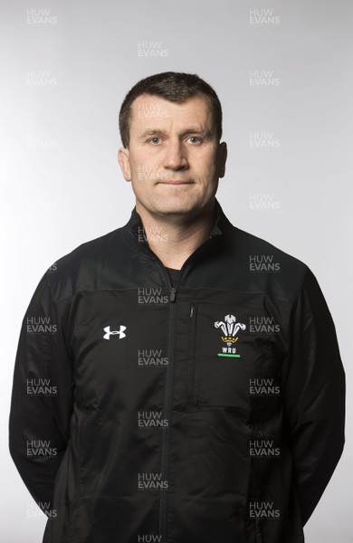 290118 - Wales U20s Squad Headshots - Coaching Staff - Geraint Lewis