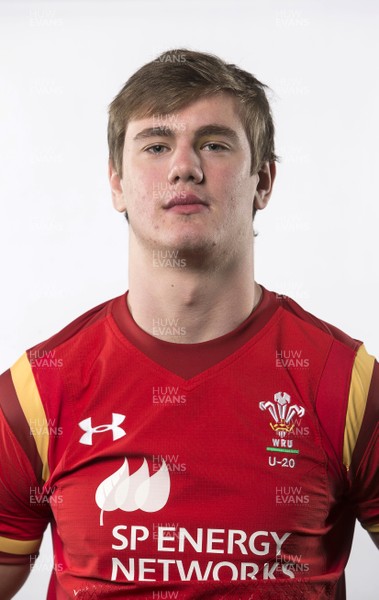 310117 - Wales U20s Squad Headshots - Callum Bradbury