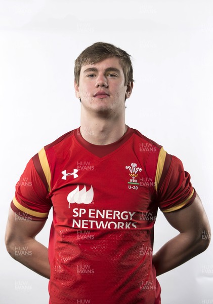 310117 - Wales U20s Squad Headshots - Callum Bradbury