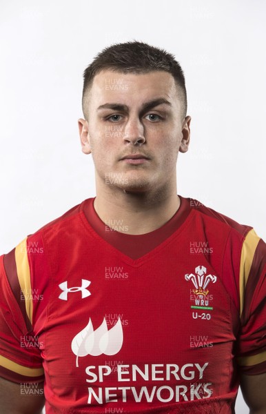 310117 - Wales U20s Squad Headshots - Connor Edwards