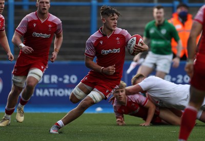 070721 - Wales U20s v England U20s - U20s 6 Nations Championship - Alex Mann of Wales