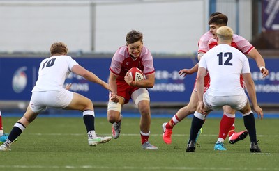 070721 - Wales U20s v England U20s - U20s 6 Nations Championship - Alex Mann of Wales