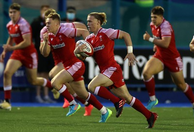 070721 - Wales U20s v England U20s - U20s 6 Nations Championship - Harri Williams of Wales