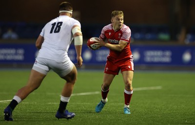 070721 - Wales U20s v England U20s - U20s 6 Nations Championship - Sam Costelow of Wales