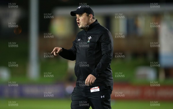 220219 - Wales U20s v England U20s - U20s 6 Nations Championship - Head Coach Gareth Williams