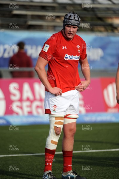 220619 - Wales U20 v England U20 - World Rugby Under 20 Championship - 5th Place Final -  Jac Price of Wales