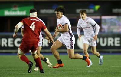 140325 - Wales U20s v England U20s - U20s Six Nations Championship - Kane James of England 