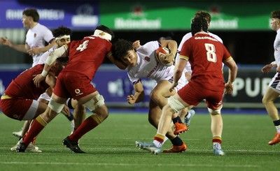 140325 - Wales U20s v England U20s - U20s Six Nations Championship - Kane James of England 