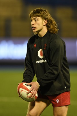 140325 - Wales U20 v England U20 - Six Nations Chamionship - Aidan Boshoff of Wales U20s