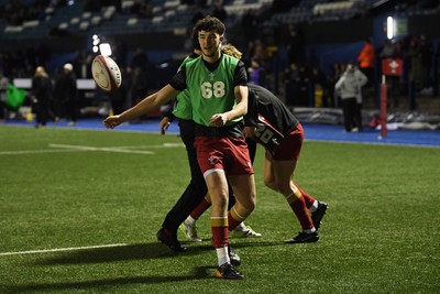 140325 - Wales U20 v England U20 - Six Nations Chamionship - Ellis Price of Wales U20s