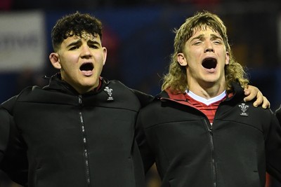 140325 - Wales U20 v England U20 - Six Nations Chamionship - Wales Anthem