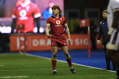 140325 - Wales U20 v England U20 - Six Nations Chamionship - Aidan Boshoff of Wales U20s