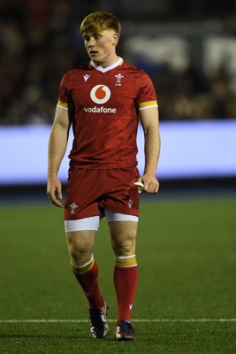 140325 - Wales U20 v England U20 - Six Nations Chamionship - Osian Roberts of Wales U20s