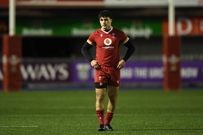 140325 - Wales U20 v England U20 - Six Nations Chamionship - Harri Wilde of Wales U20s