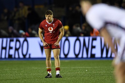 140325 - Wales U20 v England U20 - Six Nations Chamionship - Jack Woods of Wales U20s