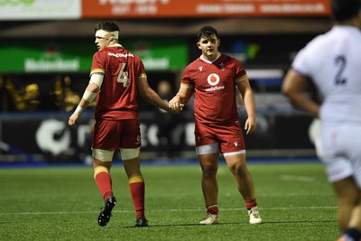 140325 - Wales U20 v England U20 - Six Nations Chamionship - Sam Scott of Wales U20s