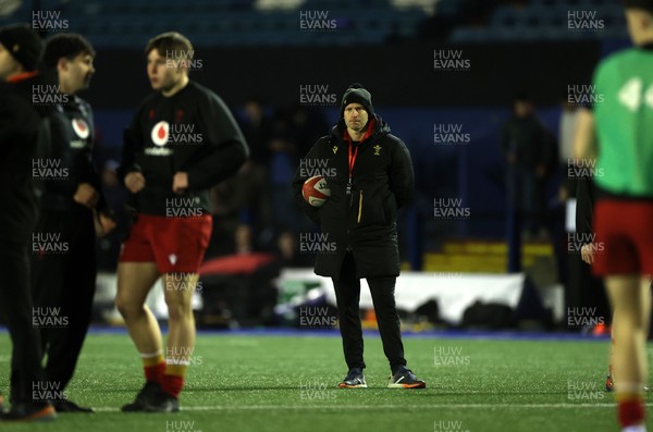 140325 - Wales U20s v England U20s - U20s Six Nations Championship - Wales U20s Head Coach Richard Whiffin 