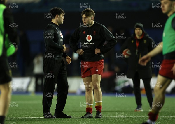 140325 - Wales U20s v England U20s - U20s Six Nations Championship - Steffan Emanuel of Wales 