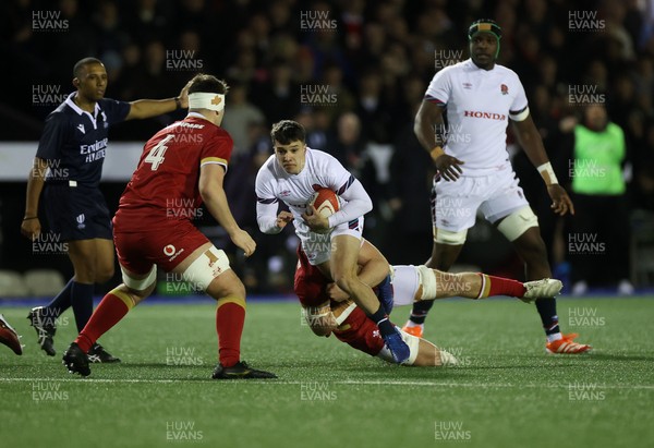 140325 - Wales U20s v England U20s - U20s Six Nations Championship - Dom Hanson of England 