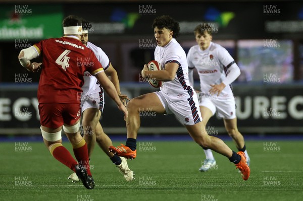 140325 - Wales U20s v England U20s - U20s Six Nations Championship - Kane James of England 