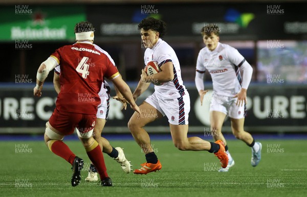 140325 - Wales U20s v England U20s - U20s Six Nations Championship - Kane James of England 