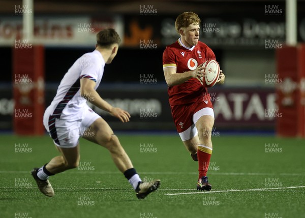 140325 - Wales U20s v England U20s - U20s Six Nations Championship - Osian Roberts of Wales 