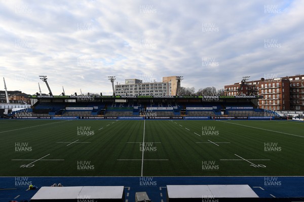 140325 - Wales U20 v England U20 - Six Nations Chamionship - A general view of Cardiff Arms Park ahead of the match